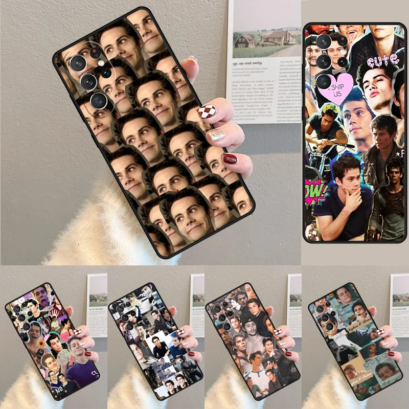 Cover For Samsung Galaxy S24 Ultra S21 S22 S8 S9 S10E Note 10 20 Plus FE S23 Teen Wolf Dylan Obrien Phone case Coque