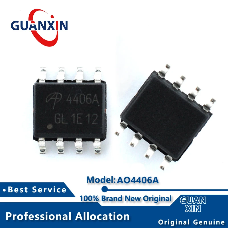 

100% New electronics AO4406A SOIC-8 Marking 4406A AO4406