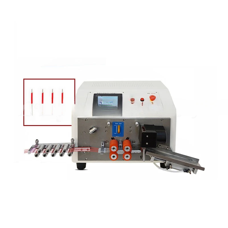 For LY 806SF Automatic Computer 4 Wires Touch Screen Electric Peeling Stripping Cutting Machine For Lamp Wire Jumper Special Use