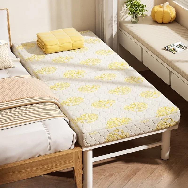Folding bed single splicing family adult hotel extra bed nap temporary simple nanny confinement bed