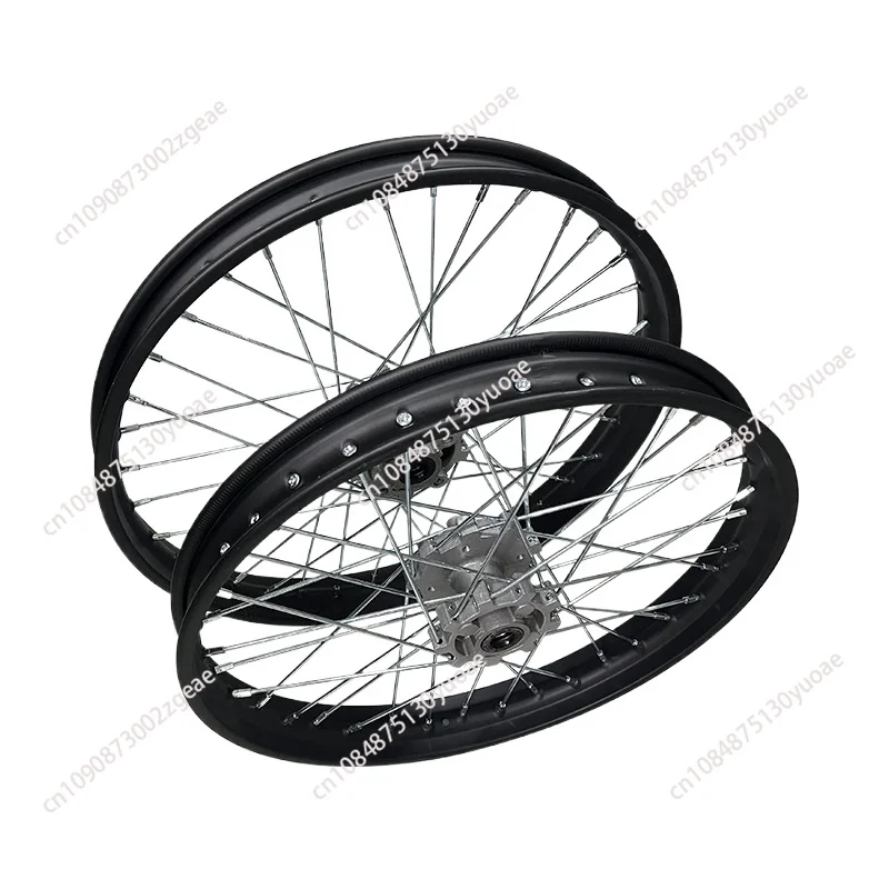 Motorcycle Iron Front Wheel Hub Rim, Bicycle, T2 Hub Core, Cross-Border, 1.60X19 Inch, 1.60X21 Inch