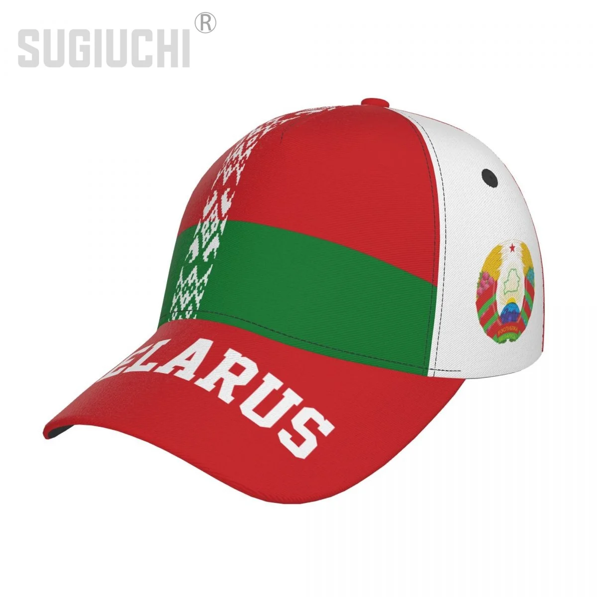 Unisex Belarus Flag Belarusian Adult Baseball Cap Patriotic Hat for Baseball Soccer Fans Men Women