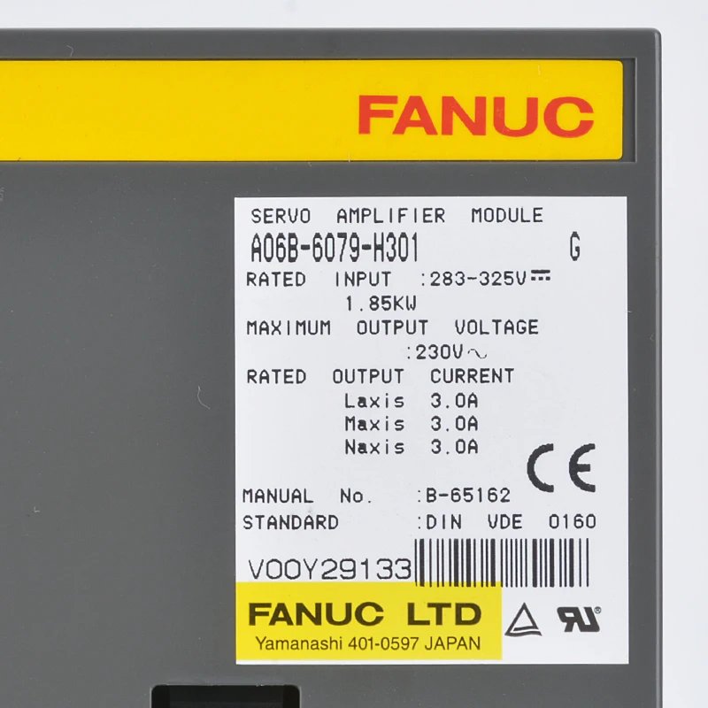 fanuc A06B-6079-H301 AMPLIFICADOR FANUC A06B6079H301 A06B6079H302 A06B6079H303 A06B6079H304