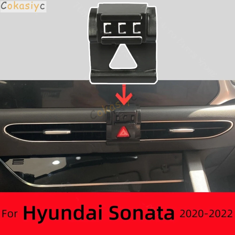Para hyundai sonata dn8 2020-2022 suporte do telefone do carro forte especial suporte fixo base de carregamento sem fio acessórios do carro anti-desli
