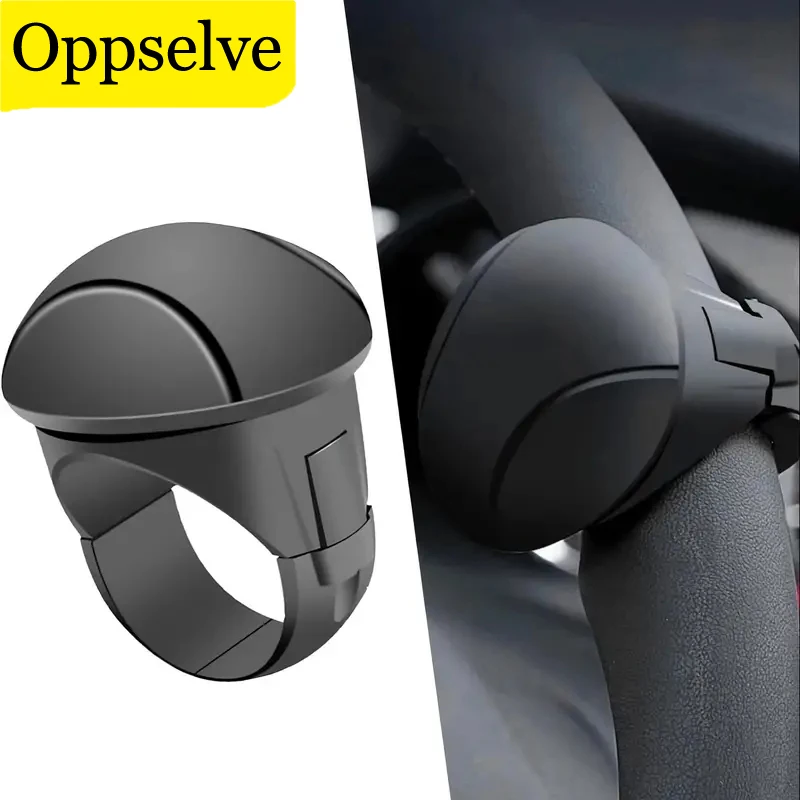 Car Accessory Steering Wheel Spinner Knob Power 360° Handle Ball Phone Holder Hand Control Assister Grip Turning Helper Booster