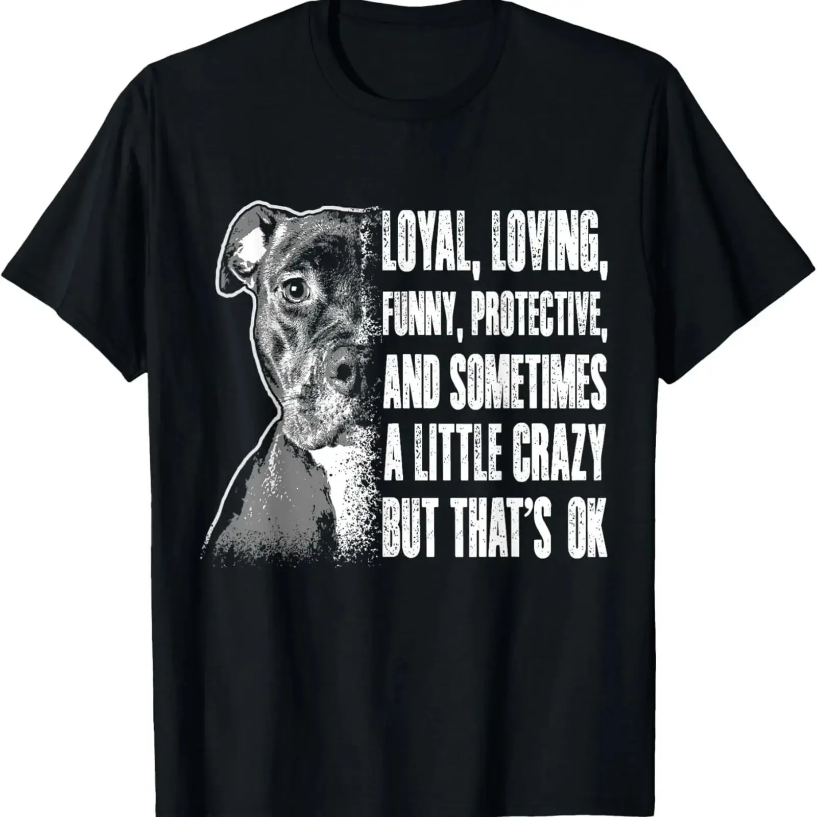 Pitbull T Shirt Shelter Dog Rescue  vintage Washed Slightly homme graphic Top For Everyday Wear Stylish designer clothes
