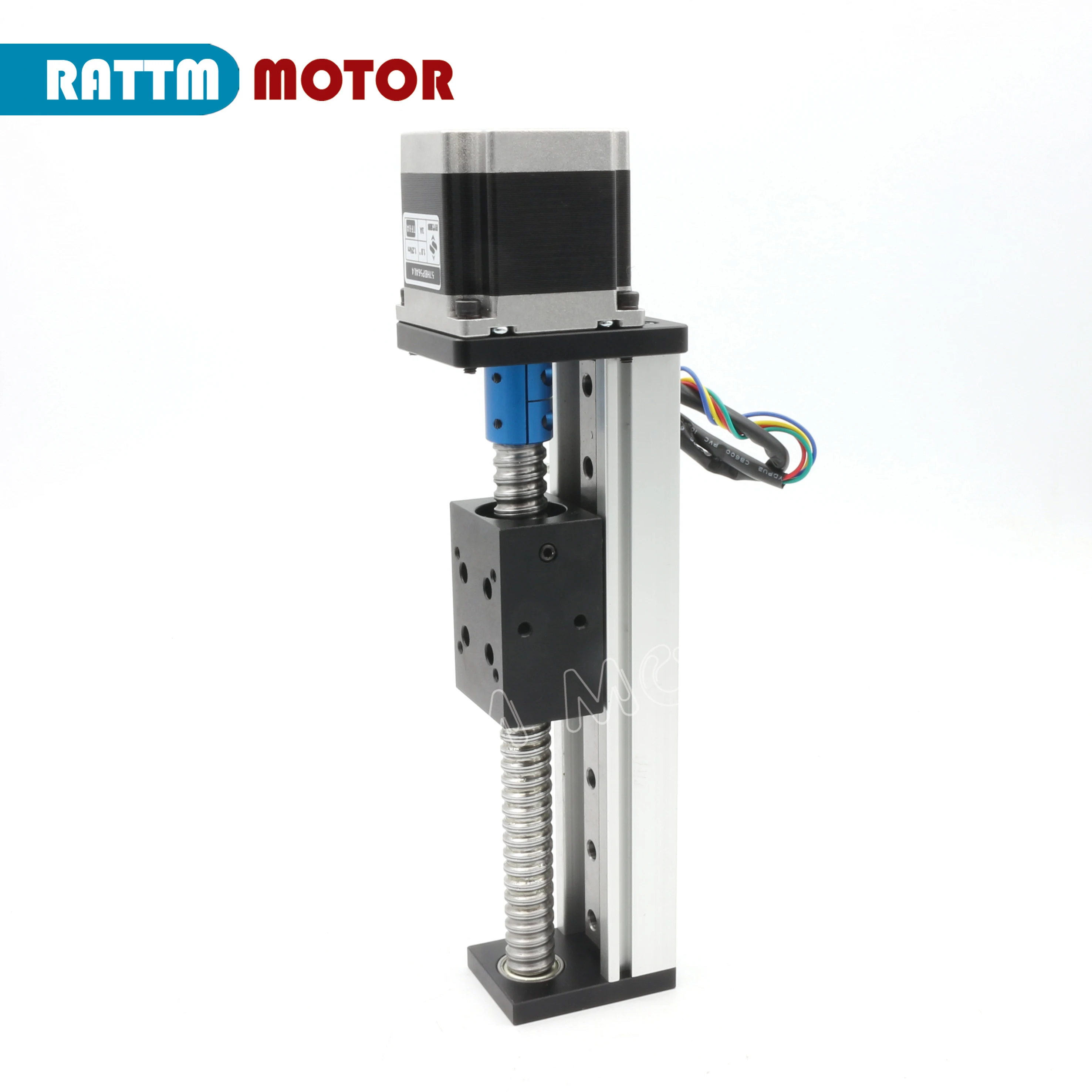CBX1605 Ballscrew Stage Kit (100-600mm) with Square Rail & Nema23 Motor for CNC XYZ 3-Axis