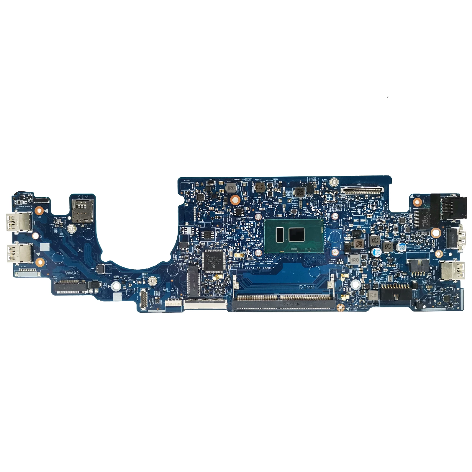 

07D5J9 Notebook Mainboard For Dell Latitude L3380 3380 Laptop Motherboard 16824-1 04KCV2 066FRK 063JCX I3-6006U CPU DDR4