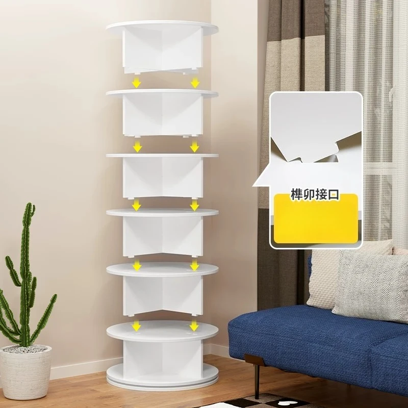 7-Tier 360° Rotating Shoe Rack Space-Saving Closet Entryway Multi-Layer Organizer