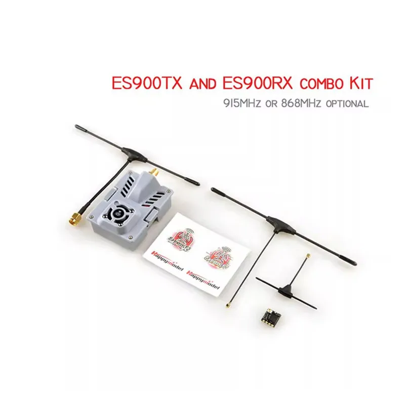 Happymodel ExpressLRS module ES900TX ES900RX Long range ELRS hardware 915mhz/868mhz support instead ES915TX/ES915RX