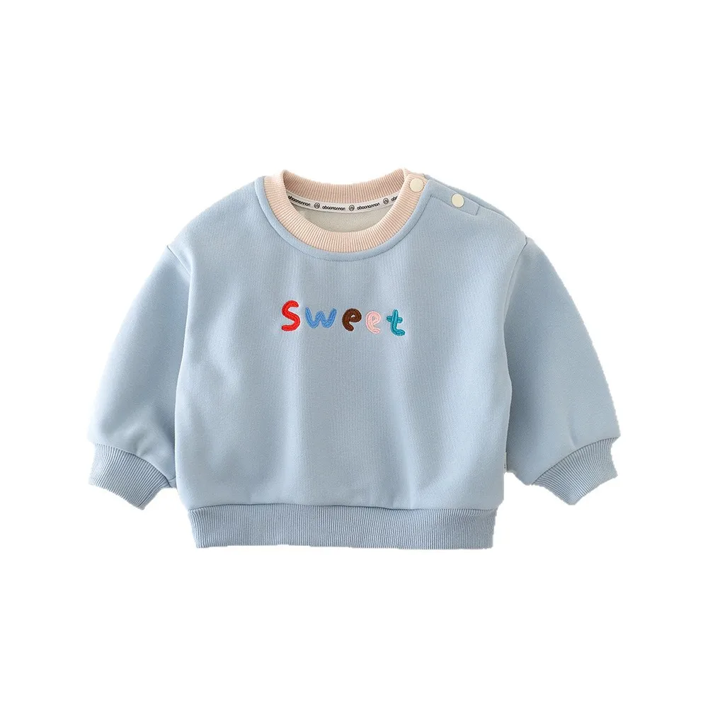 بدلة أطفال شتوية جديدة لعام 2025 بدون أكمام رومبير دافئ بالإضافة إلى ملابس مخملية سميكة للأولاد برسوم كارتونية بدلة قفز من الصوف للفتيات الرضع ملابس للأطفال الصغار