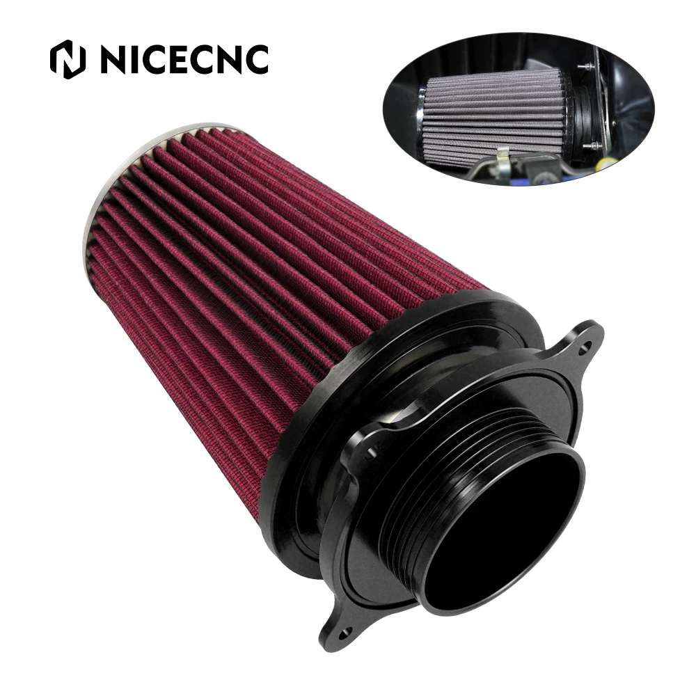 NICECNC For YAMAHA Air Filter Intake Kit RAPTOR 700 700R 700R SPECIAL EDITION 700 SPECIAL EDITION SPECIAL EDITION II 2007