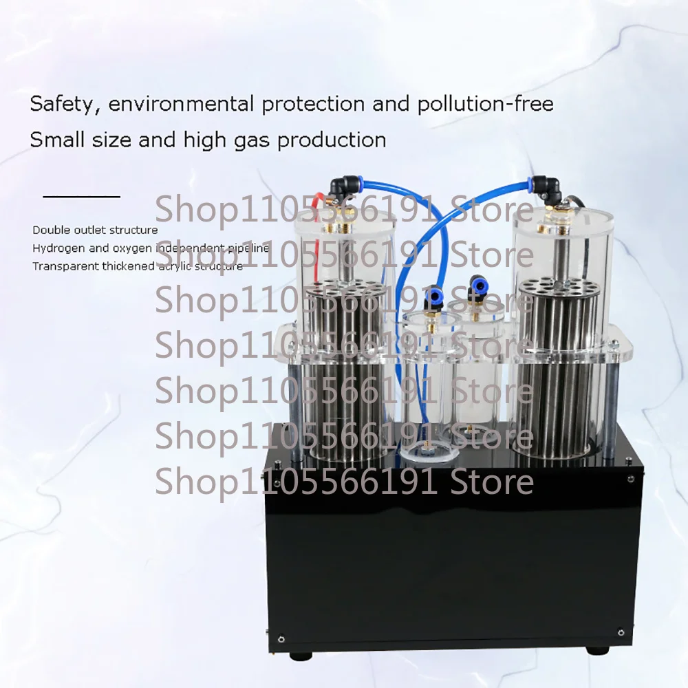 Electrolysis Water Machine Double Outlet Experimental Device For Electrolyzed Water Hydrogen And Oxygen Separation