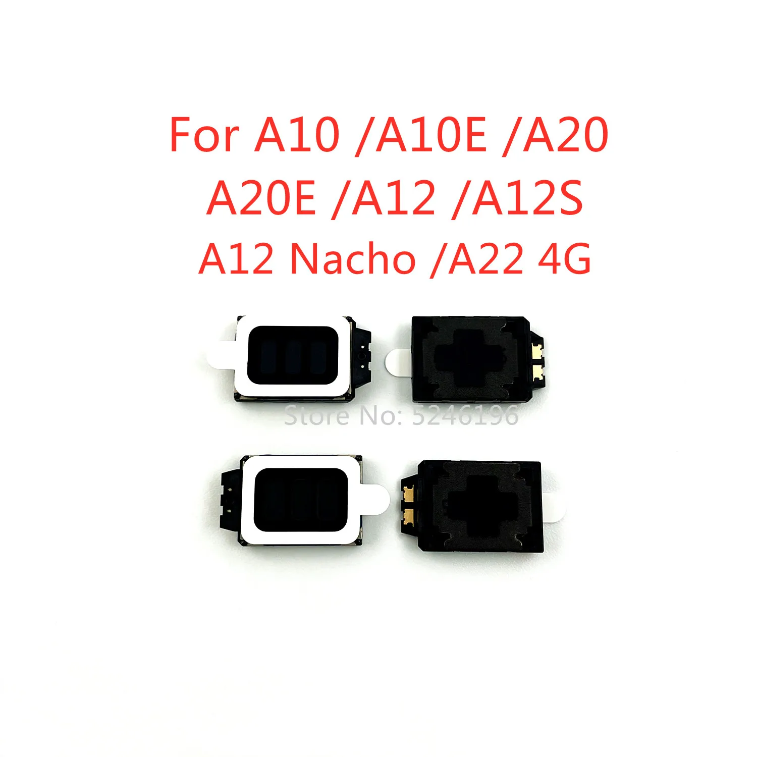 2 uds módulo de altavoz zumbador timbre para Samsung Galaxy A10 A10E A20 A20E A12 A12 Nacho A12S A217 A22 4G SM-A225 pieza de repuesto