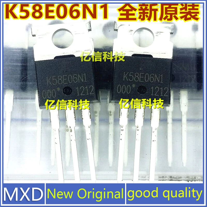 5Pcs/Lot New Original K58E06N1 58A60V n-channel Field Effect Transistor TO-220 Good Quality In Stock