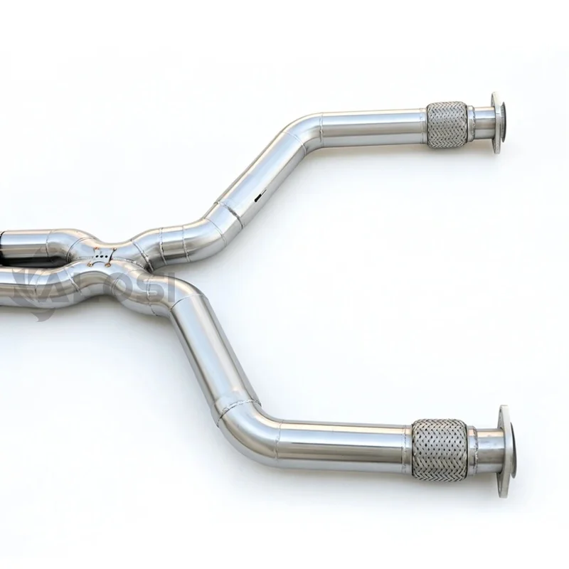 Suitable for Infiniti FX50/QX70/QX80 (5.0/5.6) Stainless Steel with X-tube cat Back Exhaust