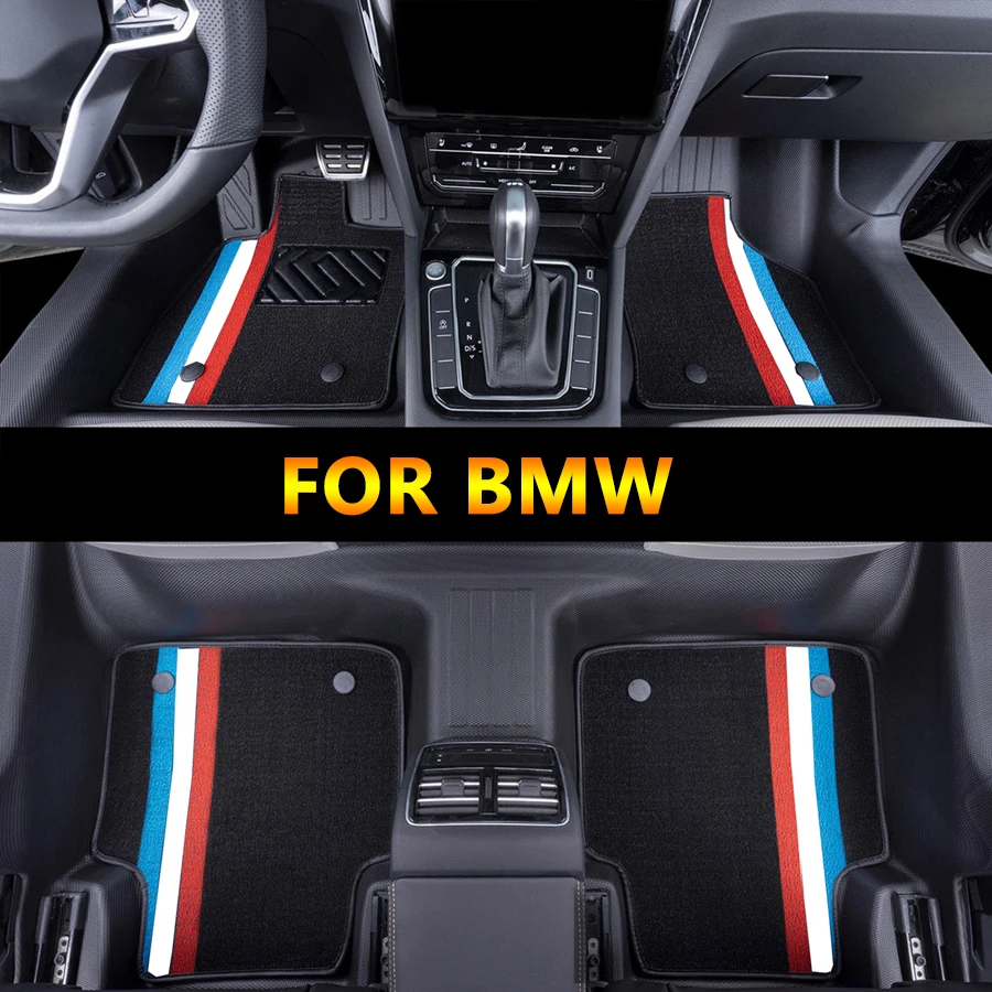 TPE 3D Custom Car Floor Mats For BMW 1 3 5 7 Series X1 X3 F30 F31 F32 F34 F20 F21 F07 F10 Automotive Carpet Interior Accessories