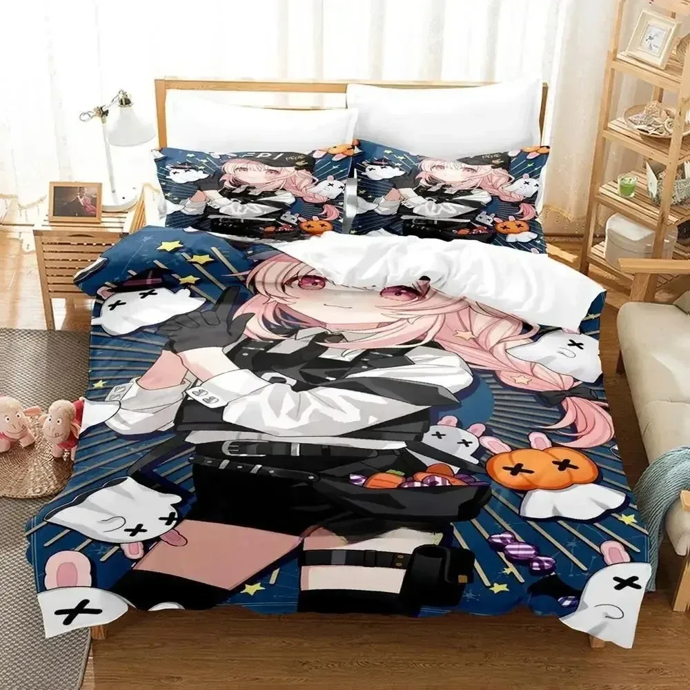 

Kawaii Pipkin Pippa Bedding Set For Bedroom Soft Modern Bedspreads Comefortable Kids Duvet Cover Quilt Cover And Pillowcase