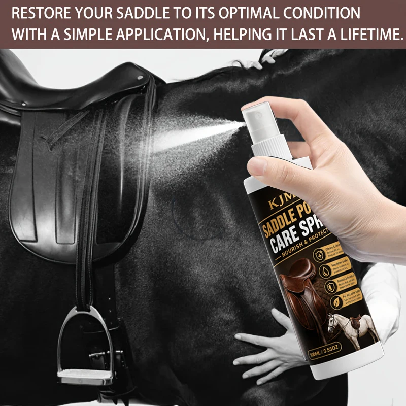 Saddle Care Oil, Leather Conditioner & Maintenance Wax, Softens, Protects And Restores Luster For Saddles, Shoes, Bags,Furniture