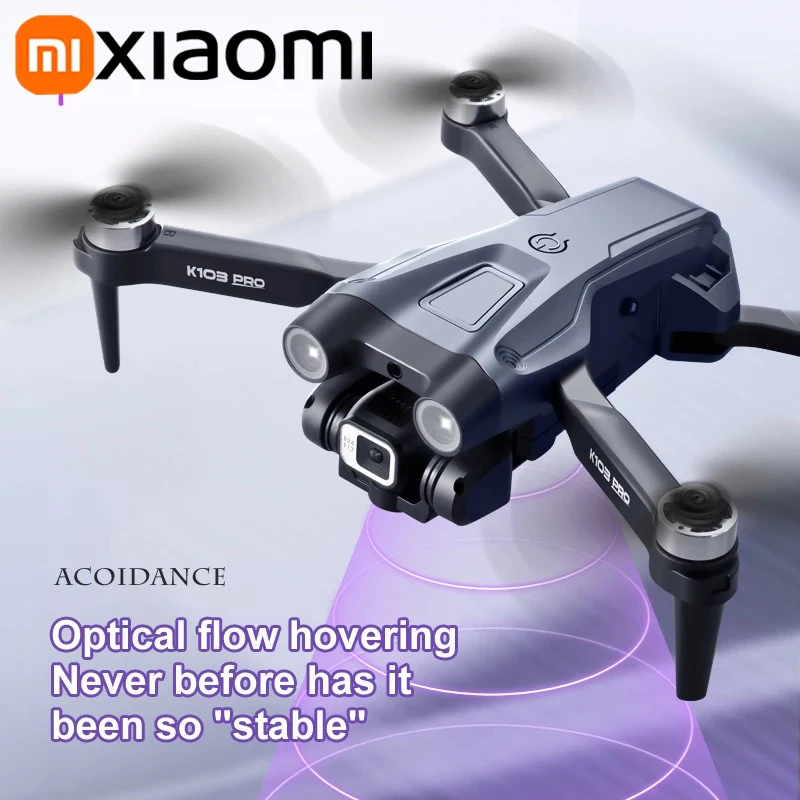 Xiaomi K103 Pro VR Drone 8K Aerial HD Dual Camera Photography FPV Helicopter Obstacle Avoidance Foldable RC Quadcopter Toy UAV