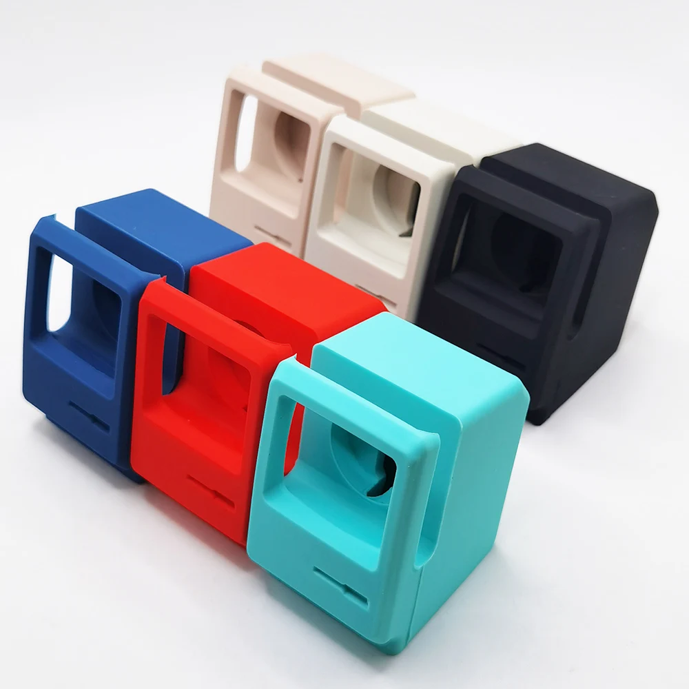 Desktop-Halter für Apple Watch, Ladeständer, Retro-Computer-Muster, Ladestation für iWatch 8, 7, 6, 5, 4, 3, 2, SE, Silikon-Dock – Detail 15