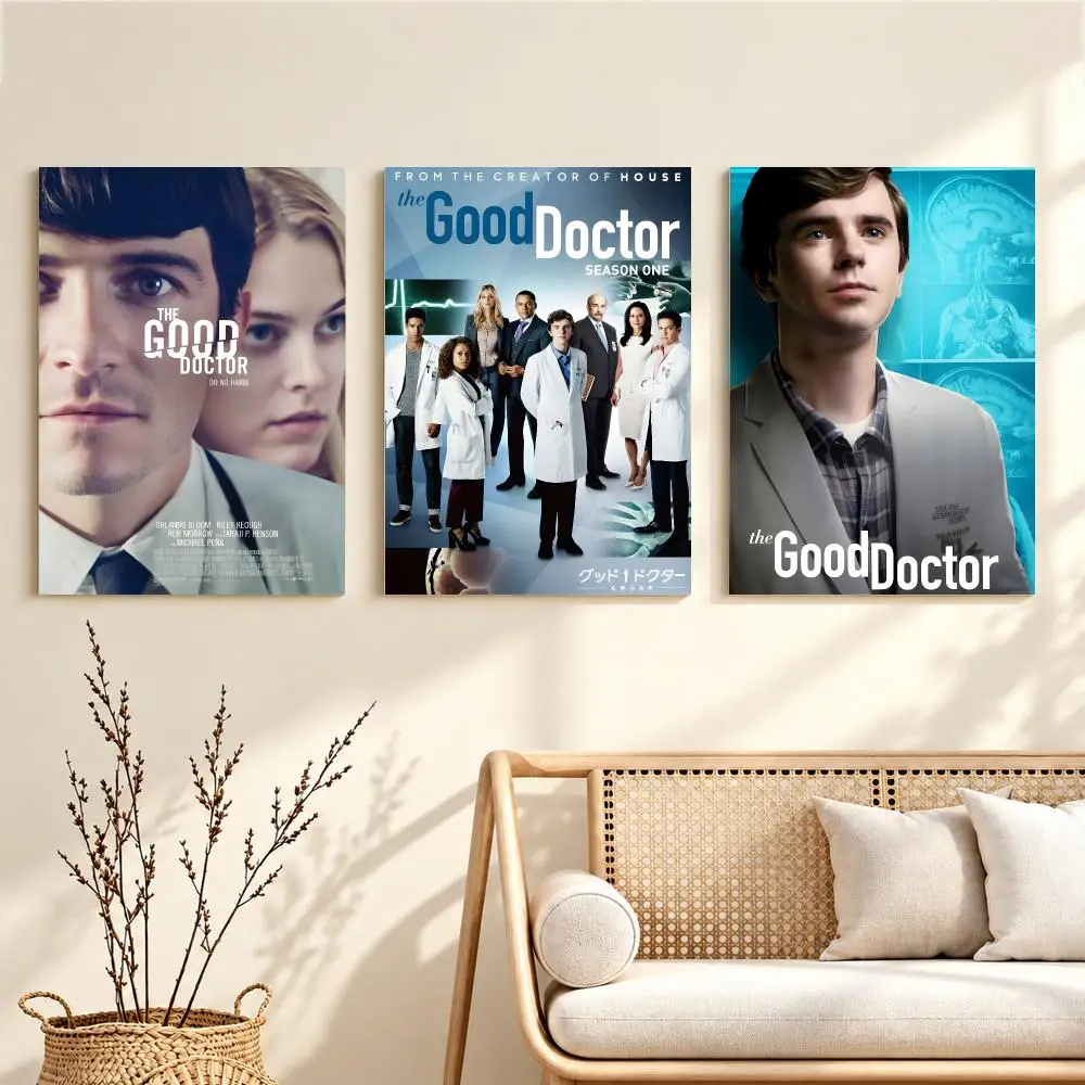 Medical Drama Series T-The Good Doctor Poster Artwork Self Adhesive Indoor Wall Hanging Room Decor Gift