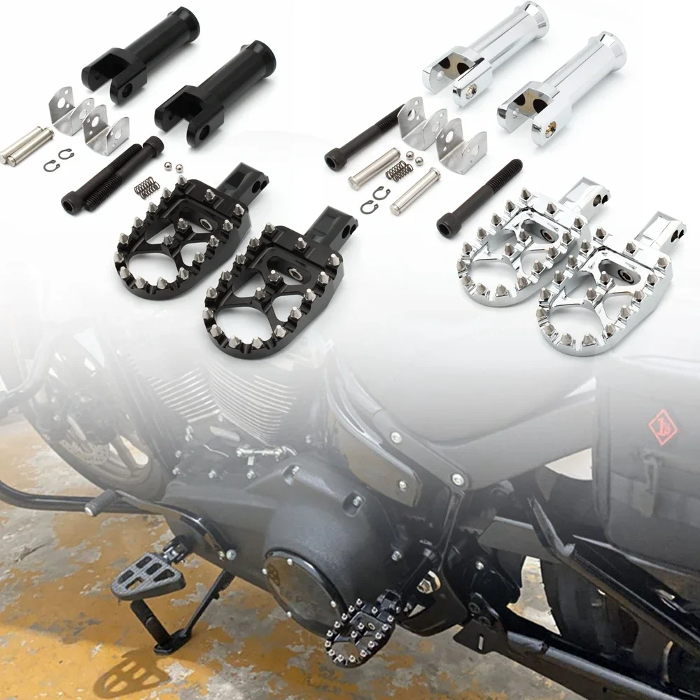 

Motorcycle Rear Passenger Footpegs Footrests For Harley Softail Street Bob 2018-UP