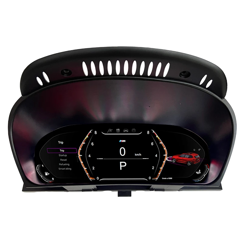 12.3 Inch LINUX System LCD Speedometer Dashboard Cluster For BMW X5 E70 2006-2013 Digital Instrument Cluster
