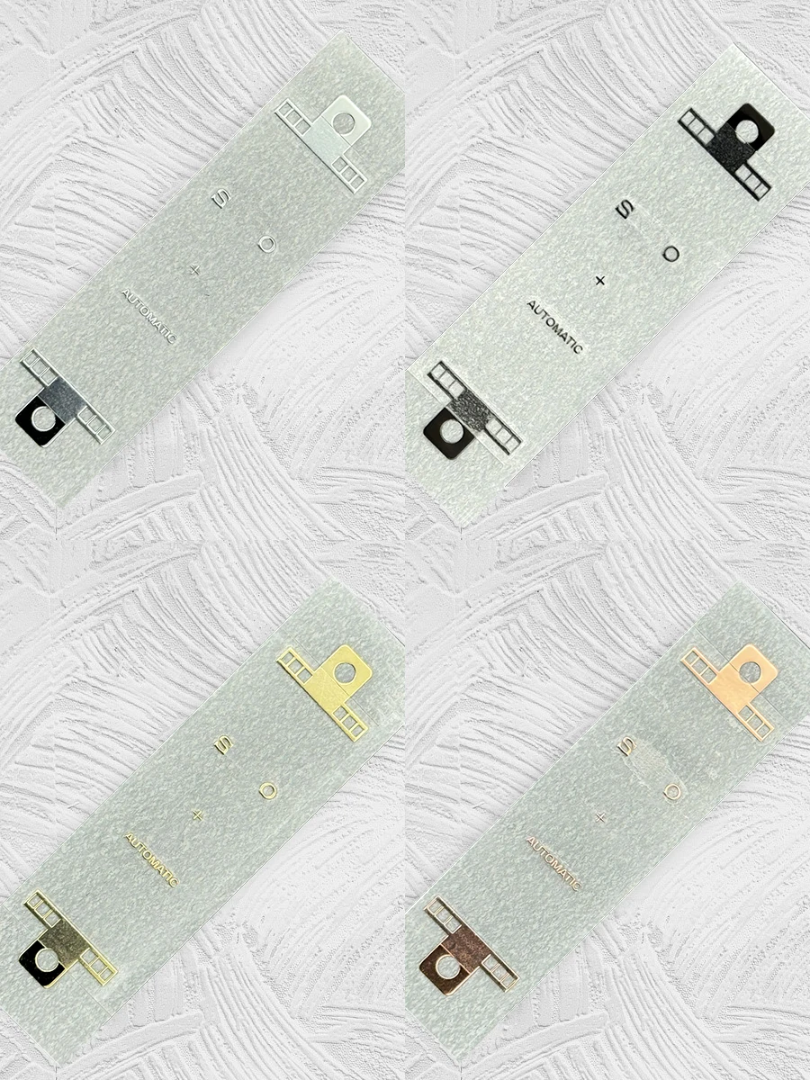 S logo Gs S5 Sticker Label Sticker Paste For NH35 Nh36 7s36 4r35 Watch Face Dial Brand Trademark Plate