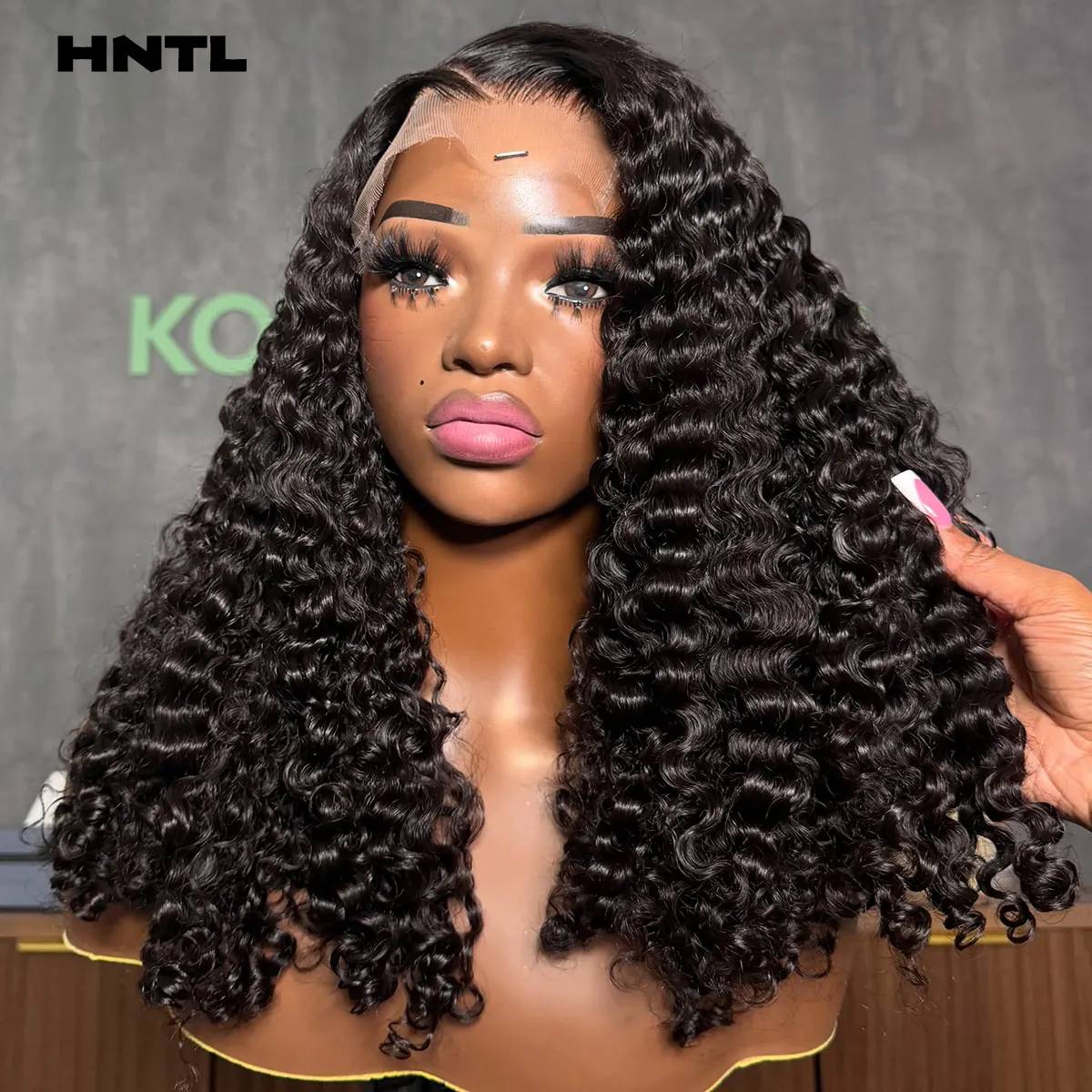 

100% Glueless Ready to Wear 5by5 Burmese Curly Wig Super Double Drawn 13x6 13x4 HD Lace Front Exotic Curls Wigs 100% Human Hair
