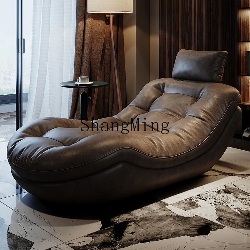 

FG new single sofa concubine reclining chair living room balcony size apartment leisure chair lazy sofa chair