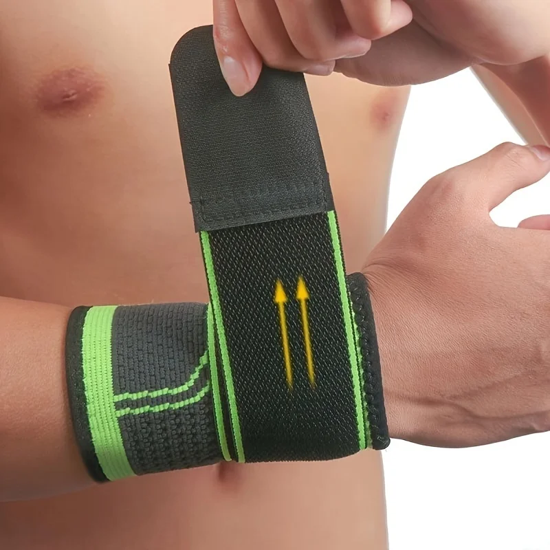 1Pc breathable Wrist Brace With adjustable straps, Best Wrist Compression Support Brace for Football and basketball (M/L/XL)