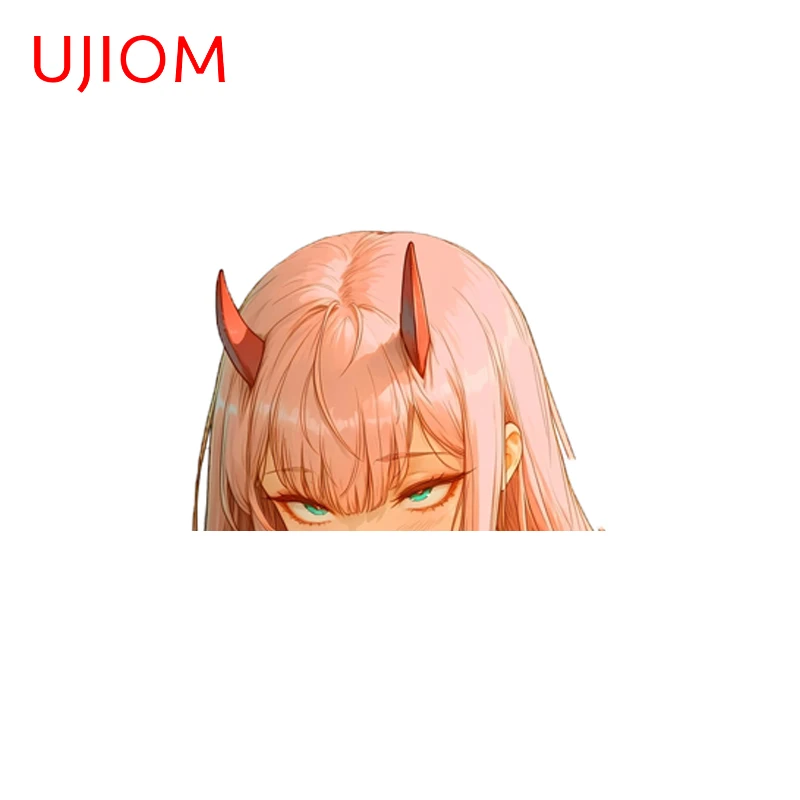UJIOM Zero Two Wall Sticker Exquisite Fashionable Attractive Occlusion Scratch Picture Decal Wallpapers Decoration Accessories