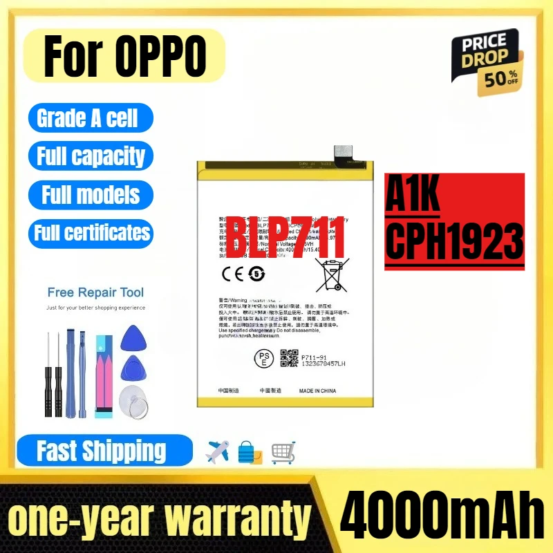 BLP711 For Oppo A1K…