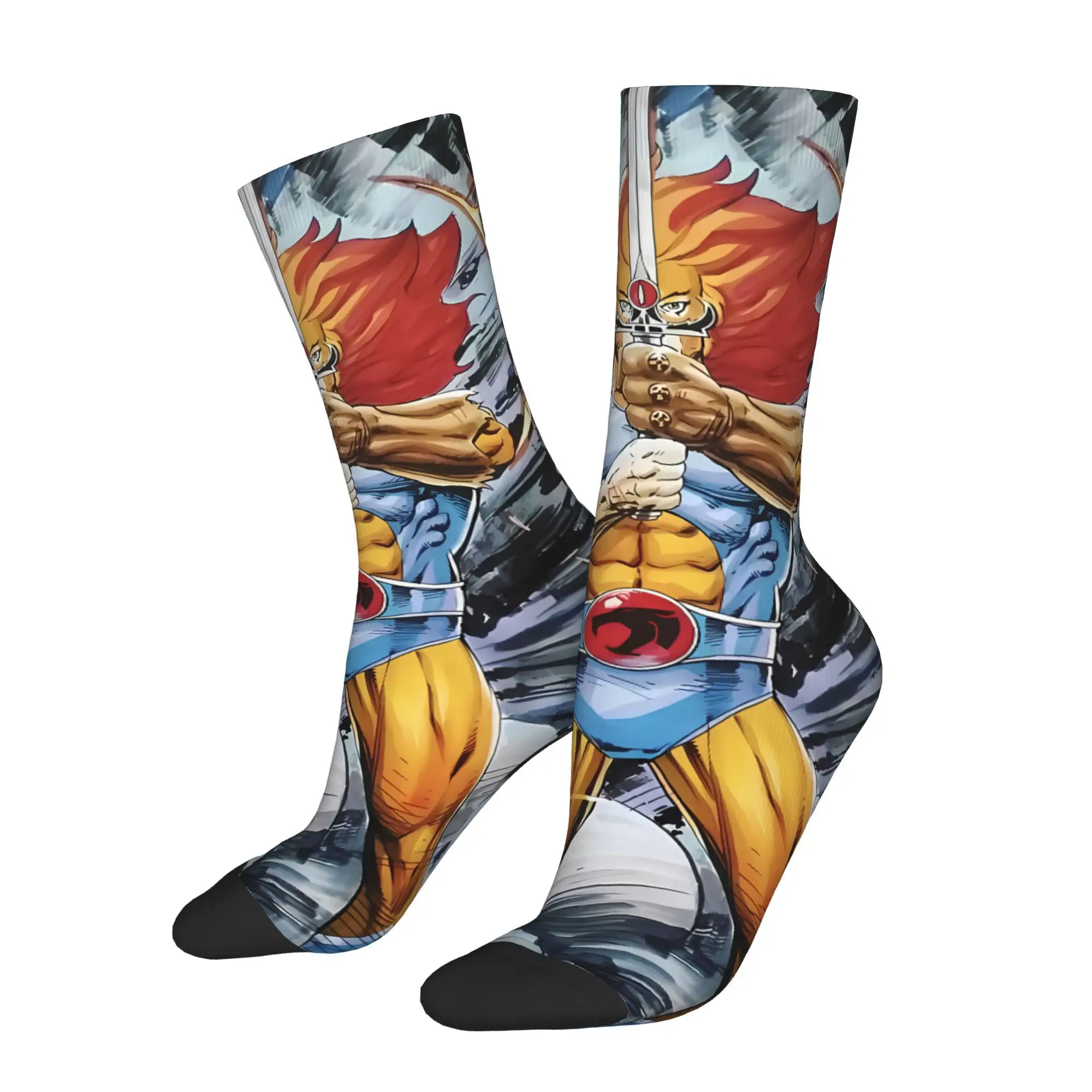 

Носки аниме Thundercats с принтом для мужчин из полиэстера