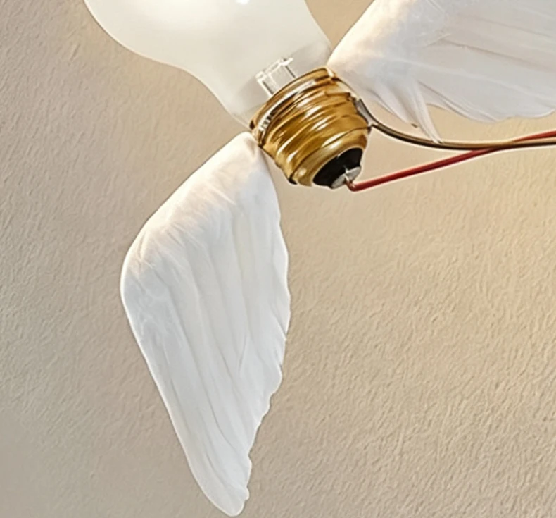 German Lucellino Vintage French Feather Copper Table Lamps