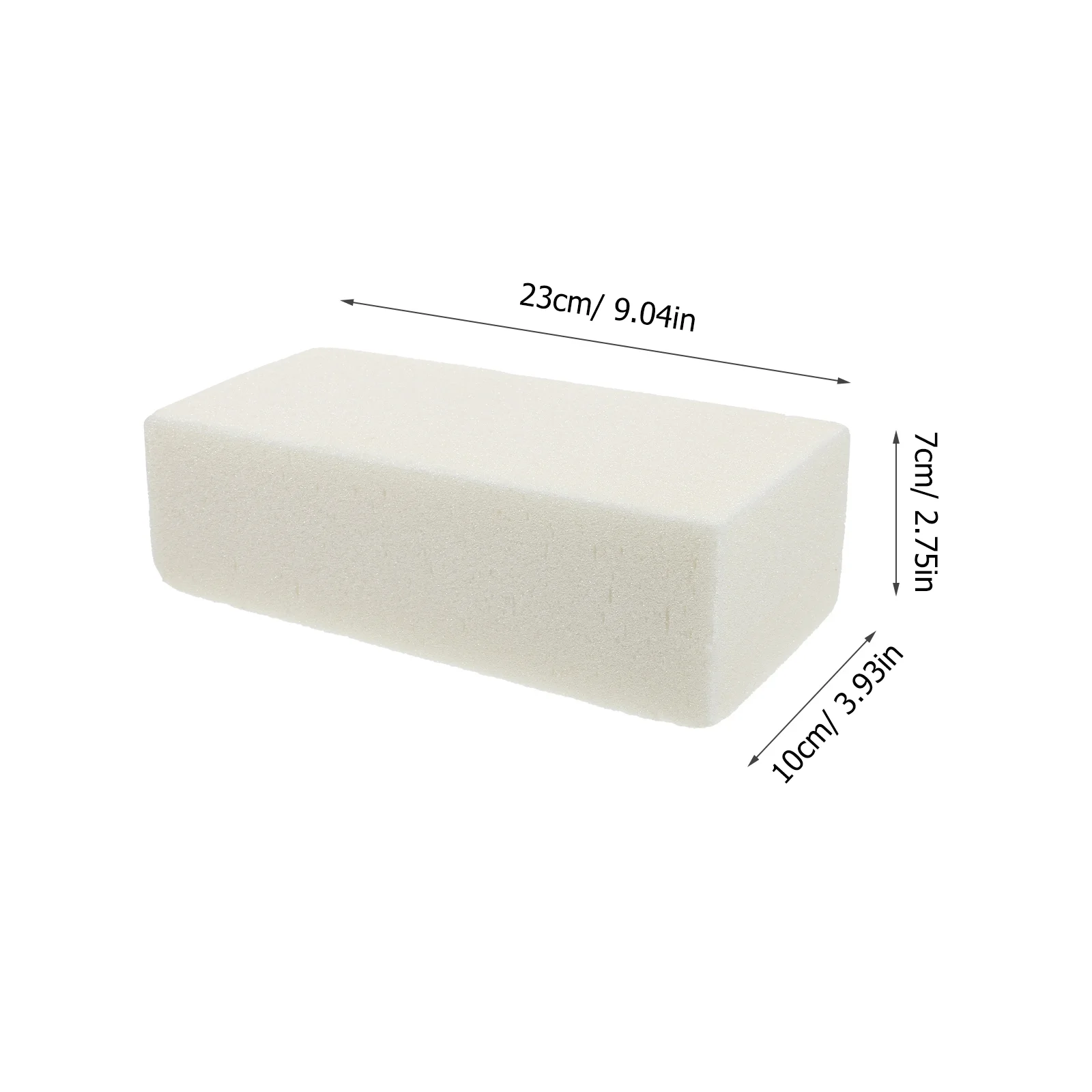 5 Pcs Flower Mud Floral Bricks Accessory Arrangement Base Foam Blocks for Fresh Rectangular Dry