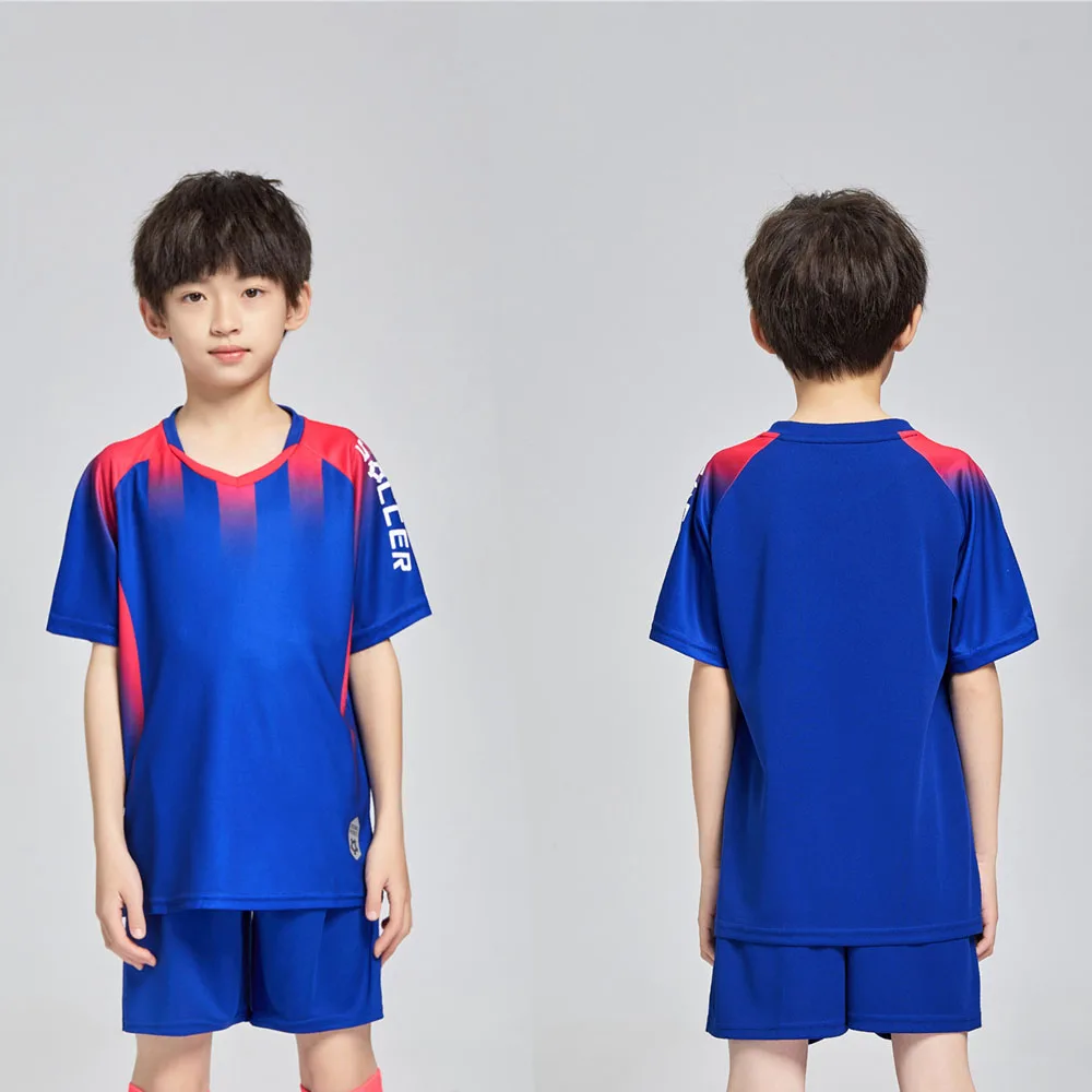 Child Soccer Jerseys Sets Boys&Girls Football Shirts Sportswear Youth kids Football Training Uniforms Tracksuits with Socks