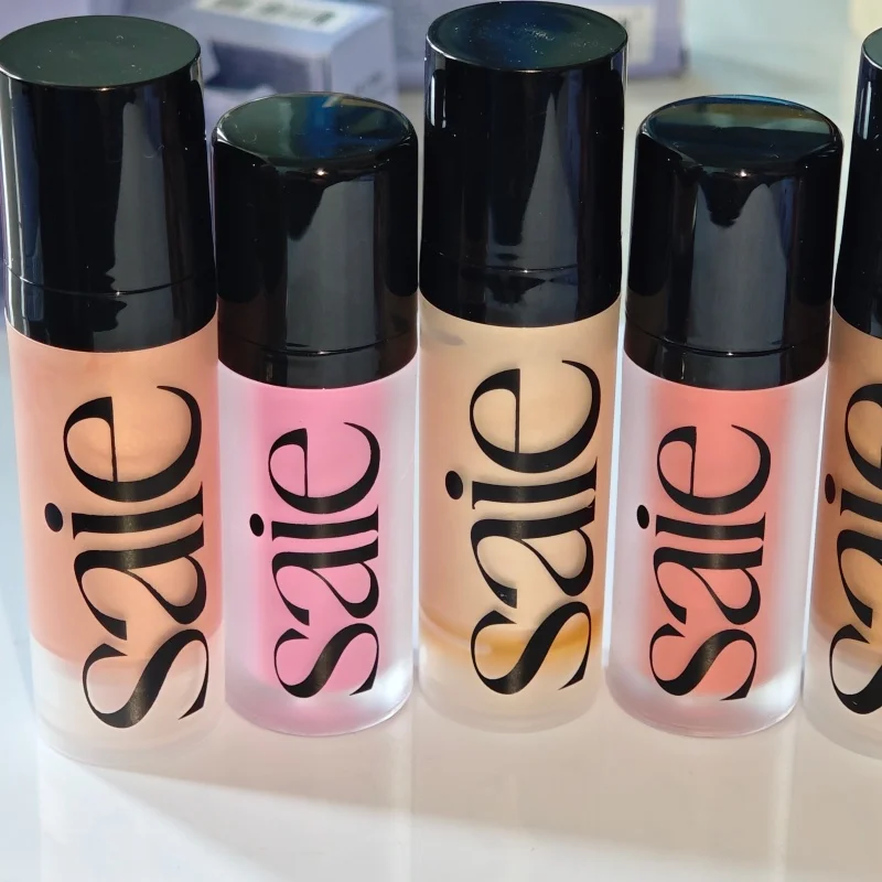 Saie Brand Easy To Color Liquid Blusher Micro-shimmer High Gloss Liquid Highlight Face Bronze Contour Cream Nasal Shadow Makeup