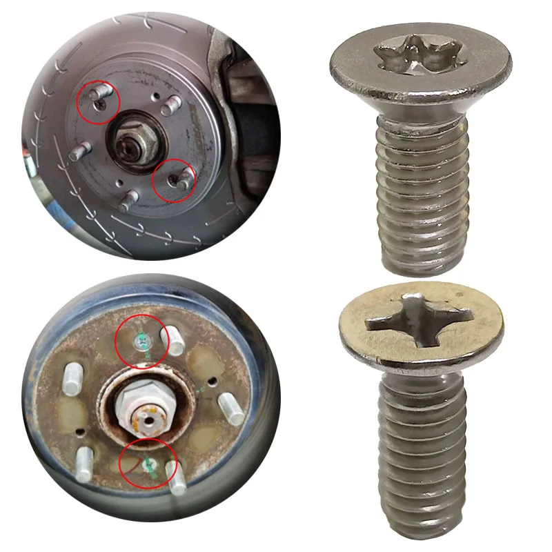 

4 шт., набор винтов для крепления тормозного ротора M6 * 14