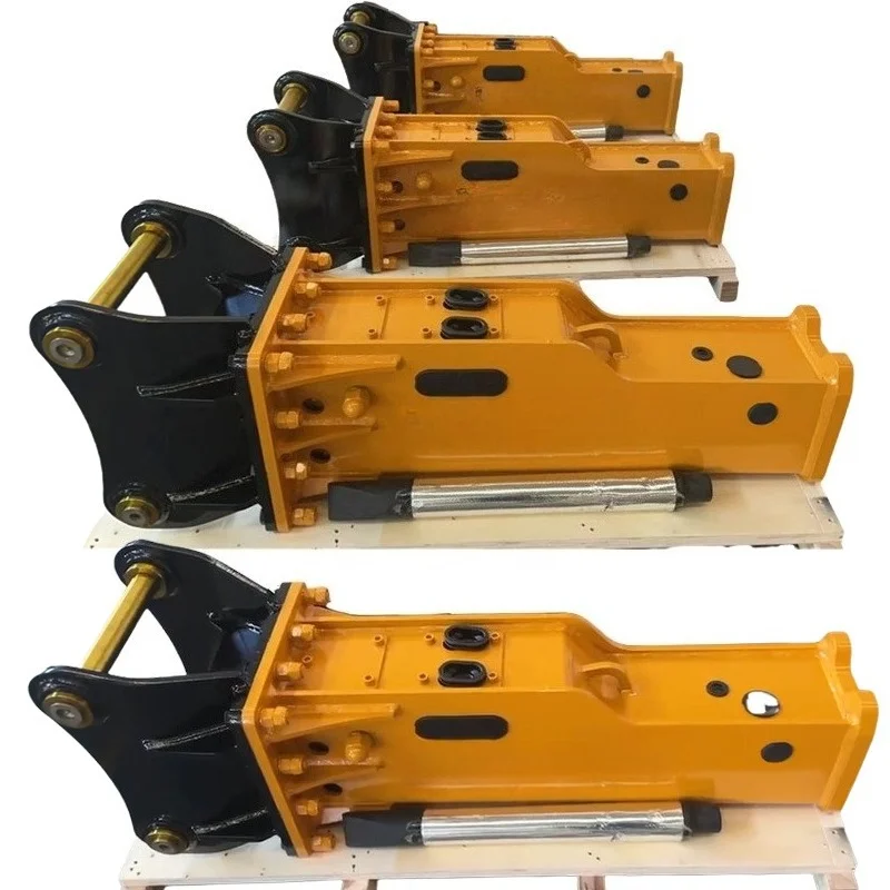 mit Rohrsatz Hammergehäuse 580 Baggerladerteile Hydraulikzerkleinerer