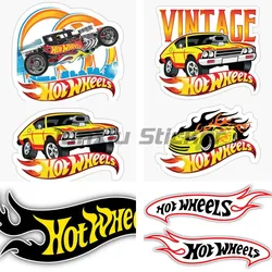 Hot Wheel Stickers Racing Helmets Waterproof Motorcycle Car Bumper Laptop Wall Window Truck Decals Customizable