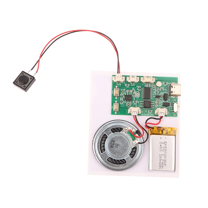 300 Second Recording Playback Module Key Recording Greeting Card Sound Recorder Board Clear Sound Quality