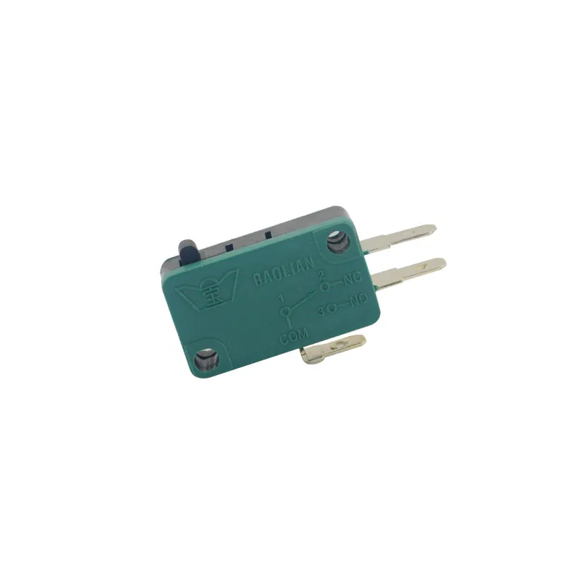 Arcade Game Parts 3 Pin Micro Switch for Coin Operated Games Score Lock Triple Foot No Piece