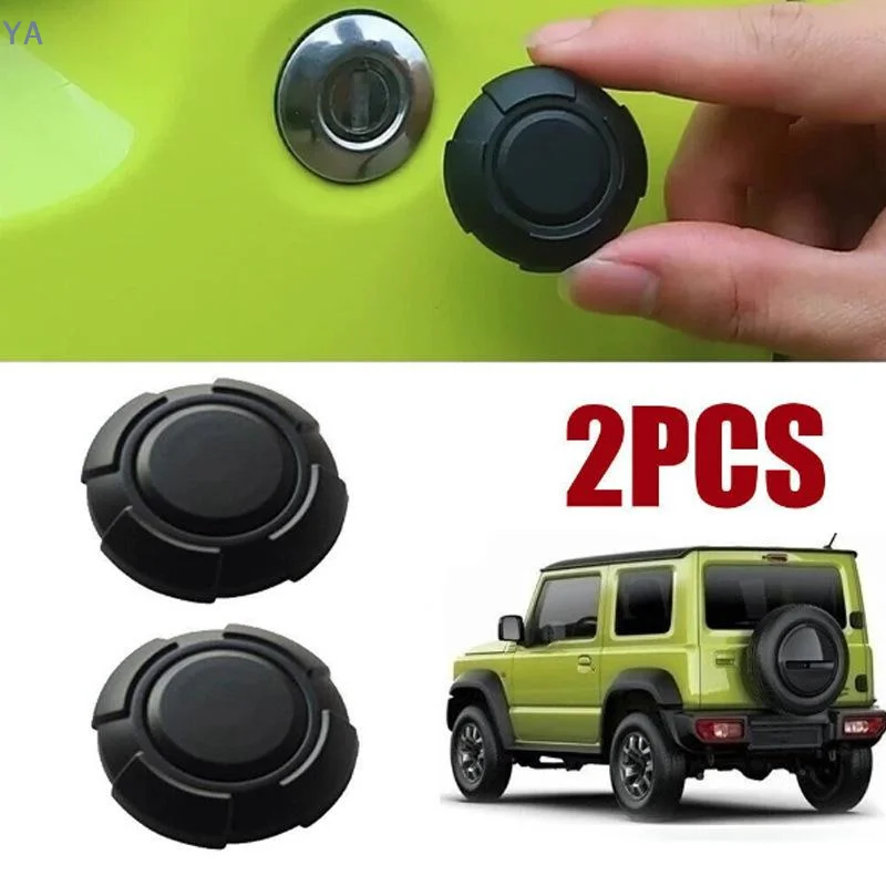  Jimny 2019 2020 2021 Car Door Keyhole Cover Decorative Scratch Resistant Protector Trim for Vehicles 2PCS