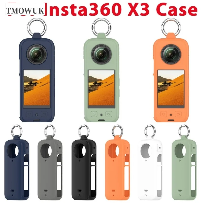 

Protector Soft Cover Protection Case, For Insta360 X3 X4 X5, Custom Fit Silicone Case, Secure Fit Design.