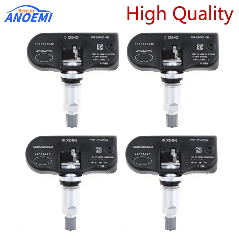 Sensor de presión de neumáticos para CHRYSLER, ciudad y país accesorio para, DODGE AVENGER, JEEP COMPASS, TPMS, 315MHZ, 56053030AC