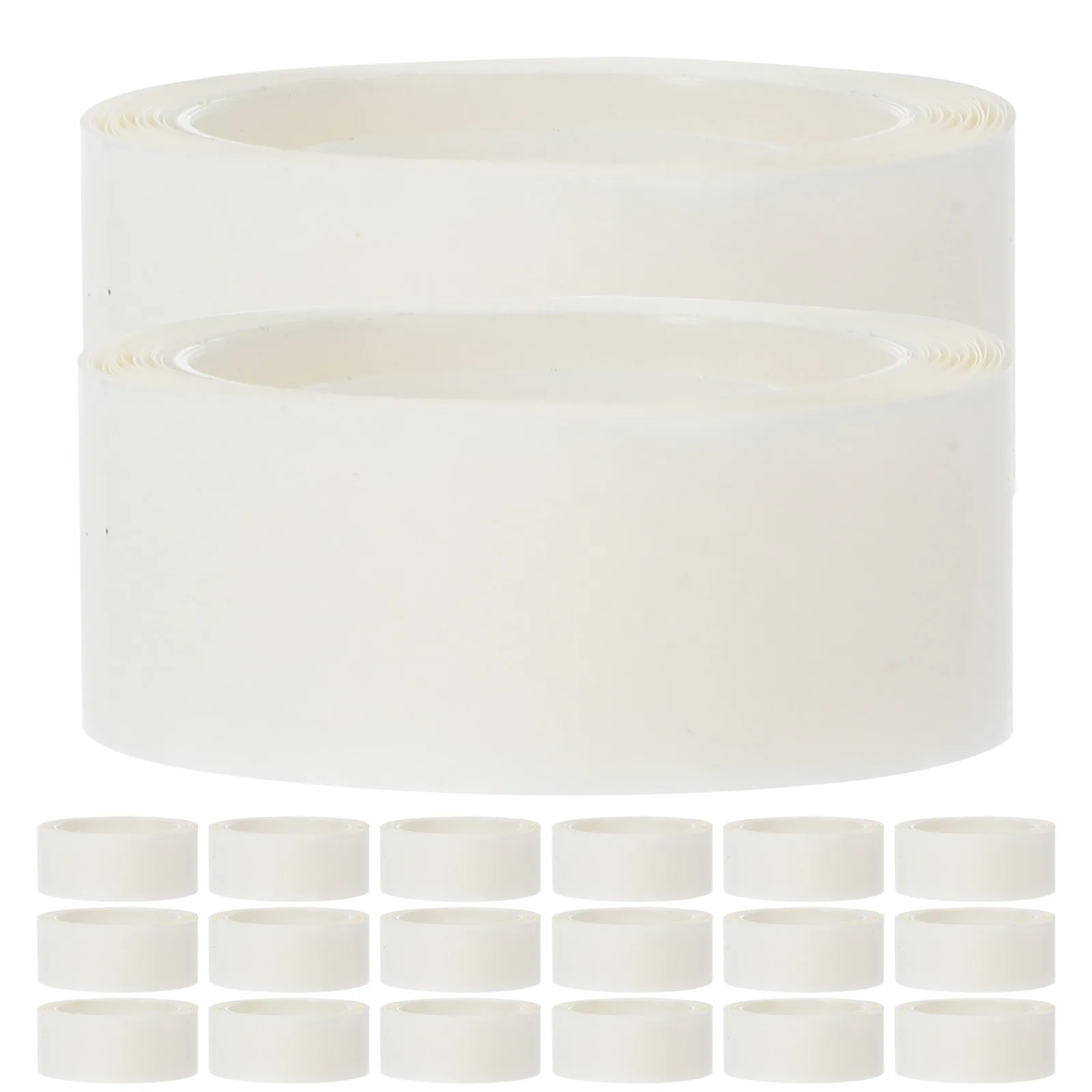 20PCS Balloon Clear Labels Double Sided Adhesive Stickers Removable Points Strong Tape Practical Decor Photos