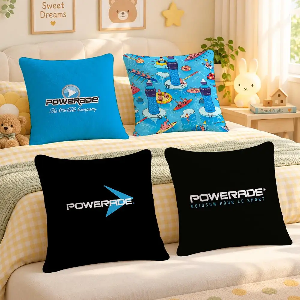 Beverage Powerade Sports Drink Cushion Cover Personalized Decorative Living Room Home Sofa Bedroom Office Car Decor