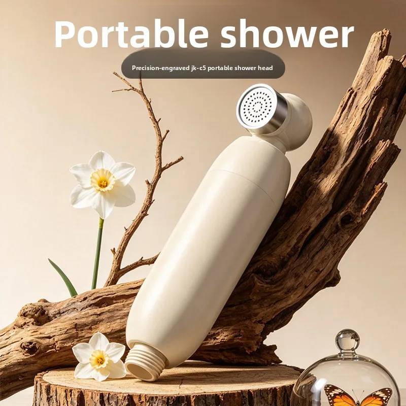 Travel Filter , Business Trip Accommodation, RV, Convenient Shower Nozzle, Pressurized Large Flow, Self-contained Filter Element